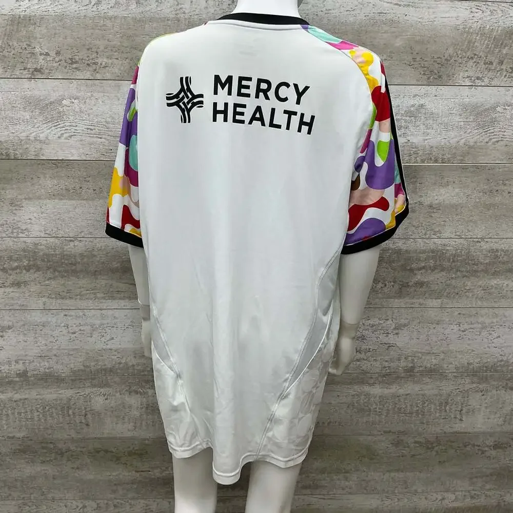 Adidas FC Cincinnati Love Unites Pride Prematch Jersey 2XL